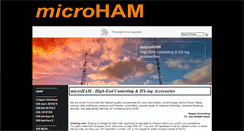 Desktop Screenshot of microham.com